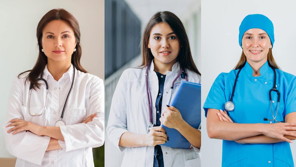 femeile în domeniul medical